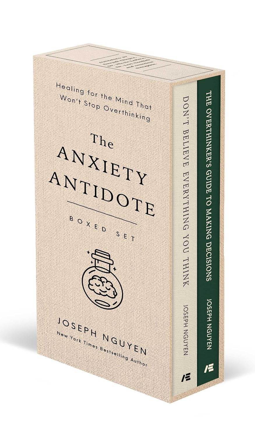 the anxiety antidote boxed set: healing for the mind that won't stop overthinking (books by joseph nguyen)