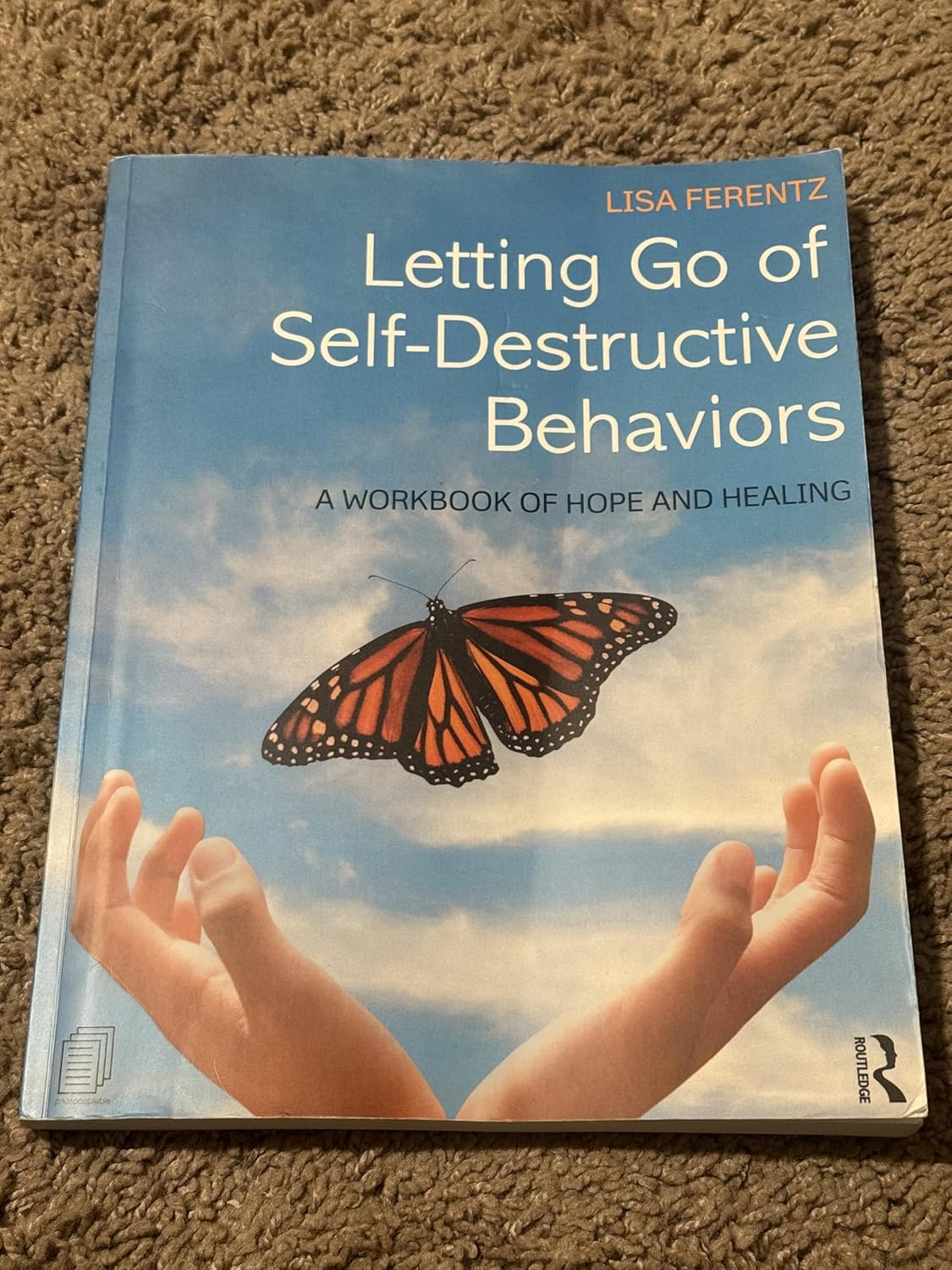 letting go of self-destructive behaviors: a workbook of hope and healing by lisa ferentz (author)