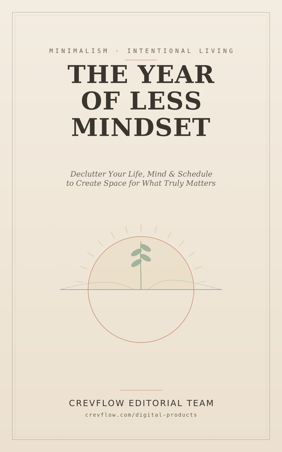 the year of less mindset: declutter your life, mind & schedule for more freedom and purpose